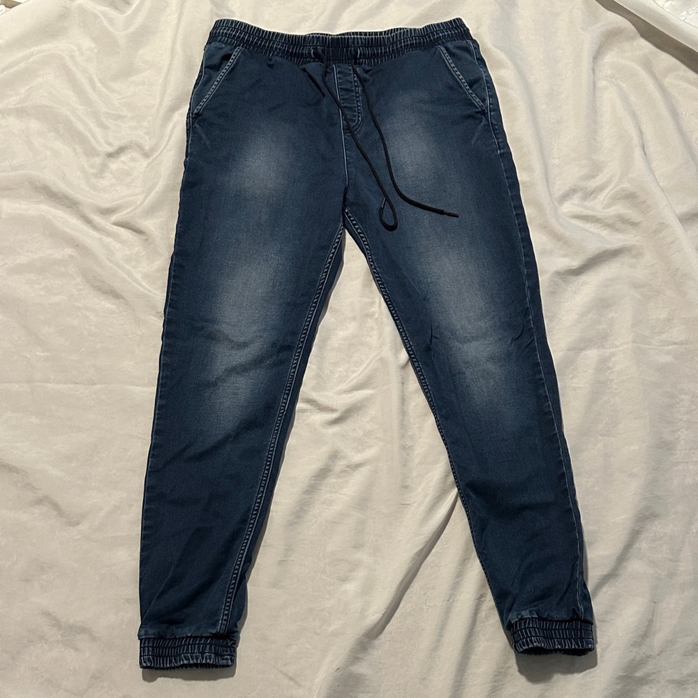 Crocodile Denim Joggers Sz 34
